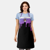 Tablier Purple Hot Rose Parties scintillant Drives Photo p (Porté)