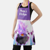 Tablier Purple Iris Irises Flowers Floral Flower Christmas (Insitu)