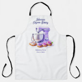 Tablier Purple Mixer Bread Bakery Pastry Chef (Recto)