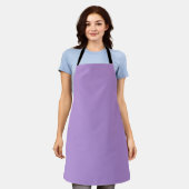 Tablier Purple pâle (couleur solide) (Porté)