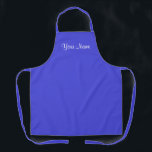 Tablier Purplish-Bleu clair et vif<br><div class="desc">Bleu-pourpre, un beau bleu plus couleur magenta, clair et vif.</div>