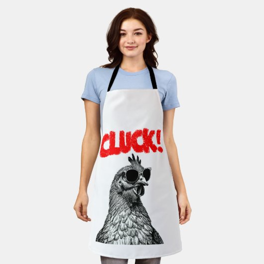 Tablier Putain ! (Porté)