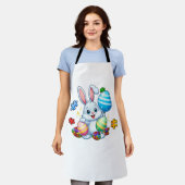 Tablier Puzzle drôle de sensibilisation à l'autisme Lapin (Porté)