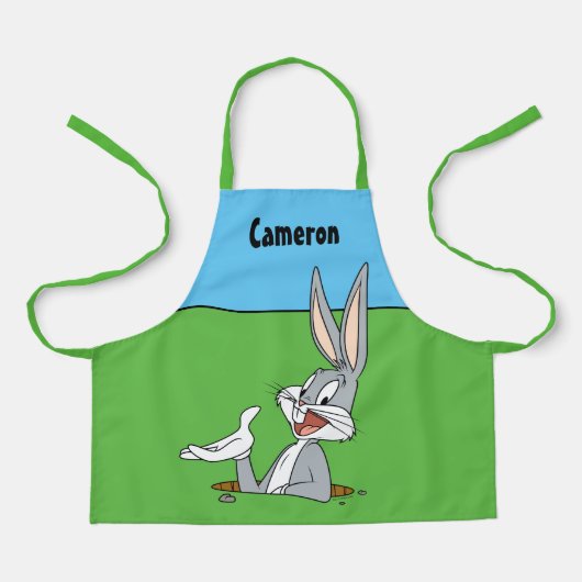 Tablier QU’EST-CE QUE LE DOC ?™ BOGS BUNNY™ Rabbit Hole (Recto)