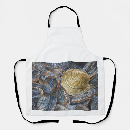 Tablier Quahog et palourdes (Recto)