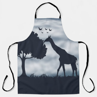 Tablier Quand la Lune murmure à la Giraffe