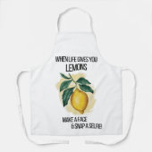Tablier Quand La Vie Vous Donne Des Citrons (Recto)