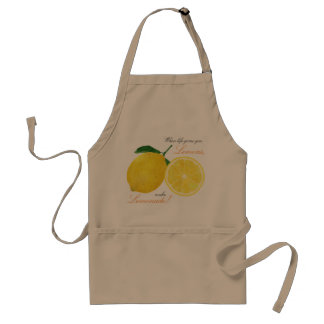 Tablier "Quand la vie vous donne des citrons, faites la