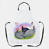 Tablier Quatuor Guinée Fowl (Recto)