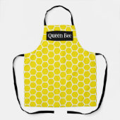 Tablier Queen Bee jaune (Recto)