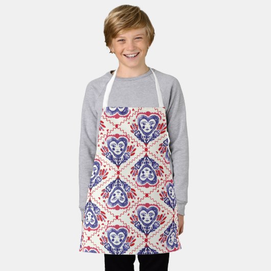 Tablier Queen of Hearts Apron (Porté)