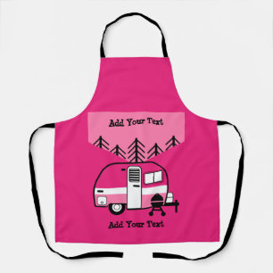 Tablier Queen of the Camper - Drôle Camping RV