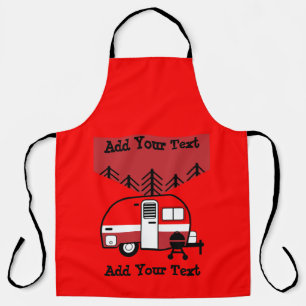 Tablier Queen of the Camper - Funny Camping RV Apron