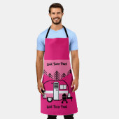 Tablier Queen of the Camper - Funny Camping RV Apron (Porté)