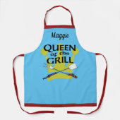 Tablier Queen of the Grill (Recto)