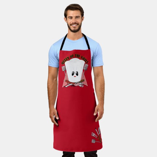 Tablier Queen of the Grill (Porté)