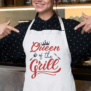 Tablier Queen Of The Grill Apron
