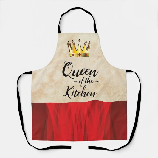 Tablier Queen Of The Kitchen Apron (Recto)
