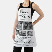 Tablier Queen of the Kitchen Nana Photo Collage Apron (Insitu)