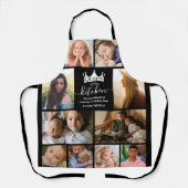 Tablier Queen of the Kitchen Photo Collage Apron (Recto)