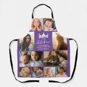 Tablier Queen of the Kitchen Photo Collage Apron (Recto)