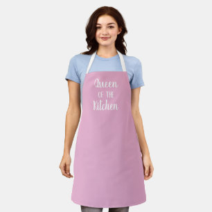 Tablier Queen of the Kitchen Pink Apron