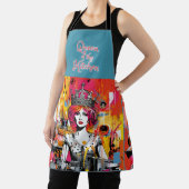 Tablier Queen of the Kitchen" Pop Art Apron (Insitu)