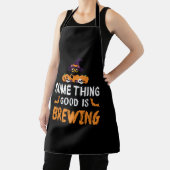 Tablier Quelque chose est en train de brasser Halloween dr (Insitu)