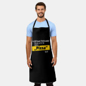 Tablier Quelqu'un a dit de la pizza ! Slogan alimentaire i (Porté)