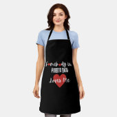 Tablier Quelqu'un à Porto Rico m'aime (Porté)