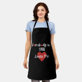 Tablier Quelqu'un au Texas m'aime (Porté)