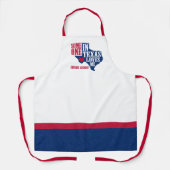 Tablier Quelqu'un au Texas m'aime (Recto)