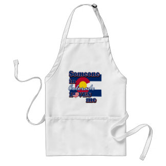 Tablier Quelqu'un dans le Colorado m'aime