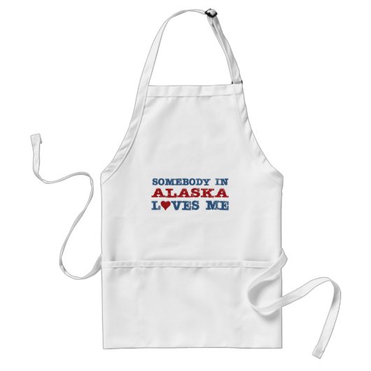 Tablier Quelqu'un en Alaska m'aime (Devant)