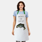 Tablier "Qu'est-ce que c'est que le Catch ?" (Porté)