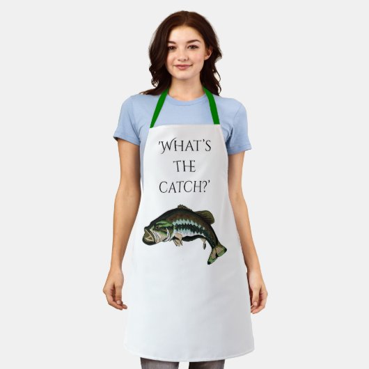 Tablier "Qu'est-ce que c'est que le Catch ?" (Porté)