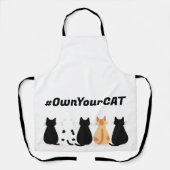 Tablier Queues de chat (Recto)