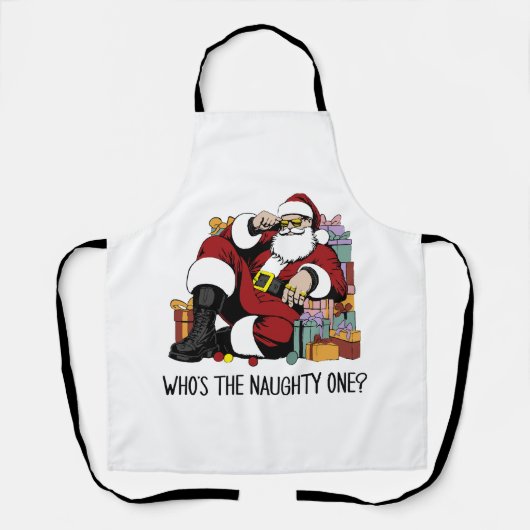 Tablier Qui est le vilain (Recto)