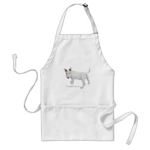 Tablier Qui, moi? chiot Bull Terrier