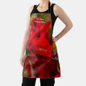 Tablier Quince Branch Painterly Apron (Insitu)