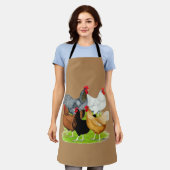 Tablier Quintette de poulet liée au sexe (Porté)