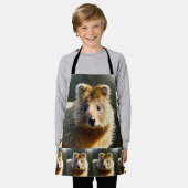 Tablier Quintin Le Ginger Quokka, Les Enfants Imprimer Ple (Porté)