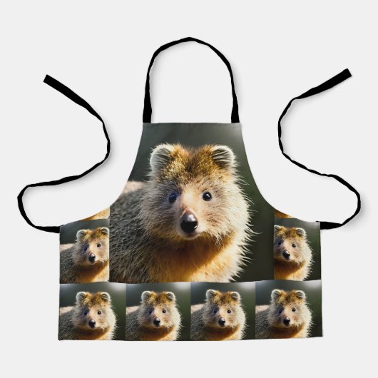 Tablier Quintin Le Ginger Quokka, Les Enfants Imprimer Ple (Recto)