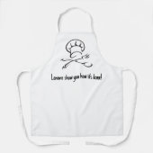 Tablier Quirky Unisex Chef Apron (Recto)