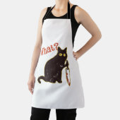 Tablier Quoi - propriétaire de chat (Insitu)