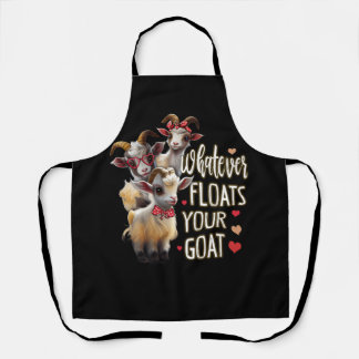Tablier Quoi Que Flotte Votre Amant Chèvre Maman Bandana W