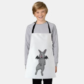 Tablier Rabbit avec aile chauve-souris (Porté)