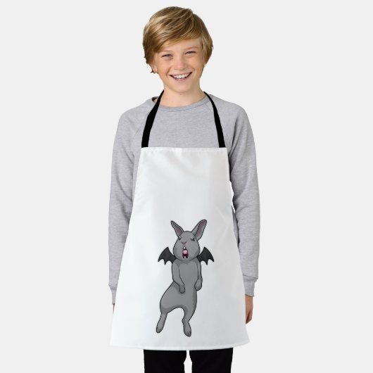 Tablier Rabbit avec aile chauve-souris (Porté)