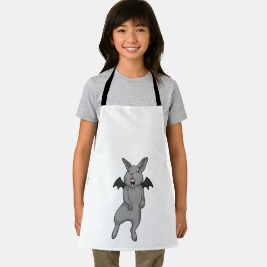 Tablier Rabbit avec aile chauve-souris (Insitu)