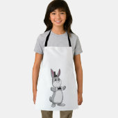 Tablier Rabbit avec chapeau et cravate de la ceinture (Insitu)